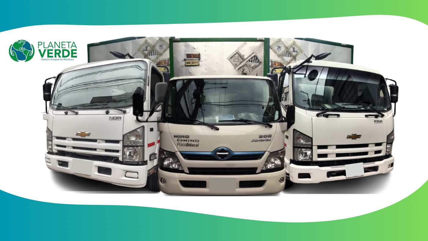 Flota especializada de transporte de residuos peligrosos RESPEL - Bogotá